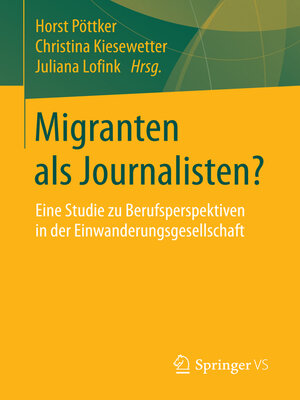 cover image of Migranten als Journalisten?